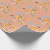 Aperolrecipe Geschenkpapier (Ecke)