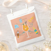 Aperolrecipe Geschenktütchen (Ausgeschnitten)