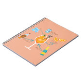 Aperolrecipe Notizblock (Linke Seite)