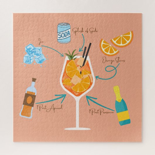 Aperolrecipe Puzzle (Vertikal)