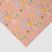 Aperolrecipe Seidenpapier (Detail)