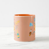 Aperolrecipe Zweifarbige Tasse (Mittel)