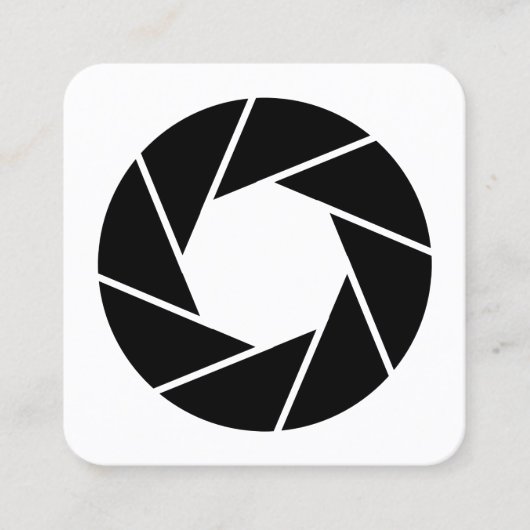 Apertur Quadratische Visitenkarte (Vorderseite)