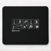 Aperture Labs Jump Into The Rtal For Science Funny Mousepad (Vorne)