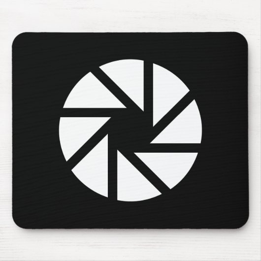 Aperture-Piktogramm-Mauspad Mousepad (Vorne)