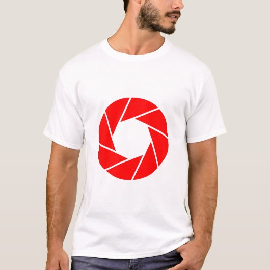 Aperture - Rot T-Shirt (Vorderseite)