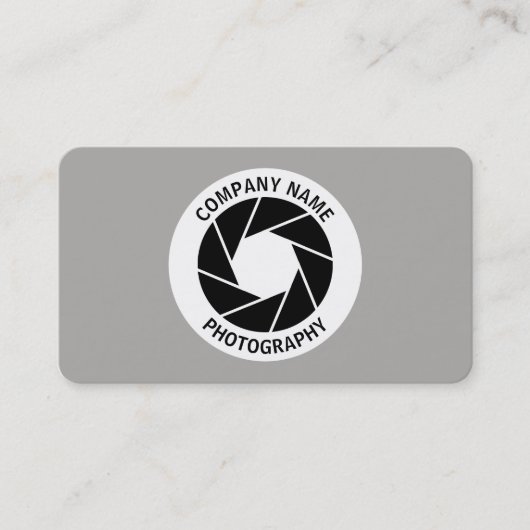 Aperturkreis - grau visitenkarte (Vorderseite)