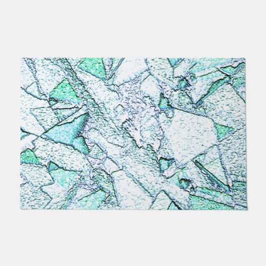 Aperus wie Gestein, in einer Mischung aus Zyan und Fußmatte (Vorderseite)