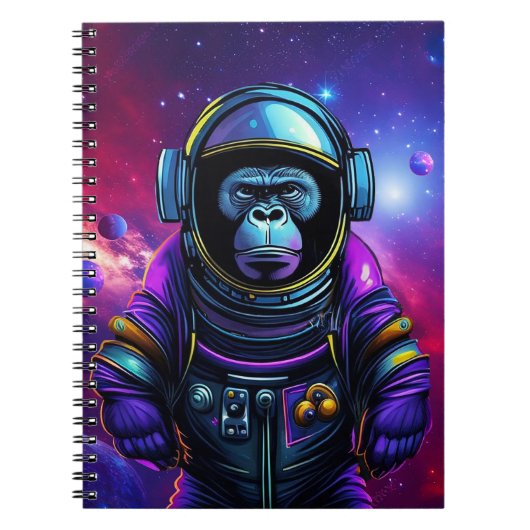 Apes-a-Go-Notebook Notizblock (Vorderseite)