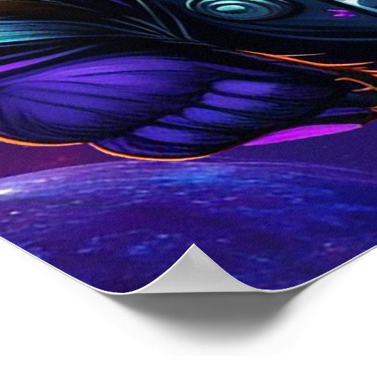 Apes-a-GoGo-Poster Poster (Ecke)