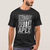 Apex Apparel direkt über Apex T-Shirt (Vorderseite)