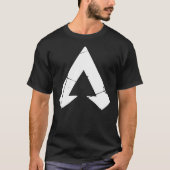 Apex Legends Logo Apex Legenden Weißes Symbol Esse T-Shirt (Vorderseite)