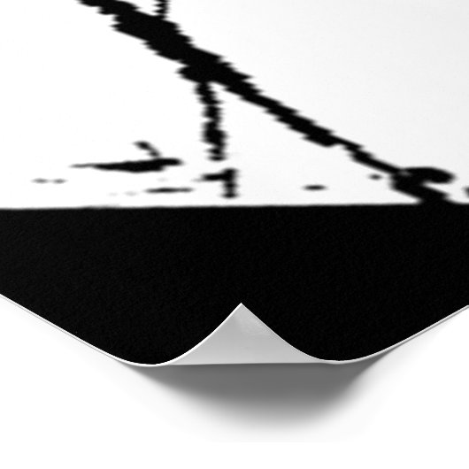 Apex Legends Logo Apex Legenden Weißes Symbol Poster (Ecke)