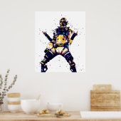 Apex Legends Octane Pop Art Poster (Küche)