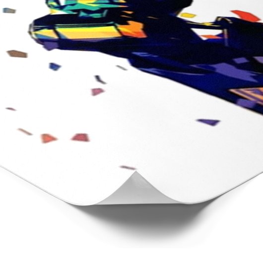 Apex Legends Octane Pop Art Poster (Ecke)