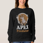 Apex Predator Cat Apparel Sweatshirt (Vorderseite)