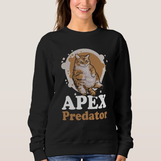 Apex Predator Cat Apparel Sweatshirt (Vorderseite)
