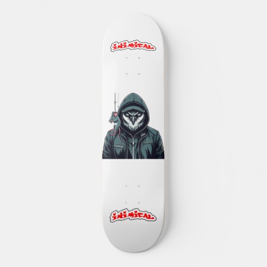 Apex Predator Series Owl X Skateboard (Vorderseite)