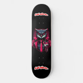 Apex Predator Series Red Owl Skateboard (Vorderseite)