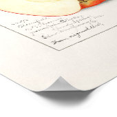 Äpfel 1908 von Amanda Almira Newton Poster (Ecke)