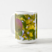 Äpfel 2 auf Weiß Kaffeetasse (Vorderseite Links)