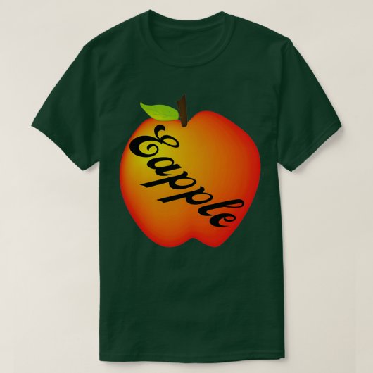 Apfel 2 T-Shirt (Design vorne)