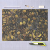 Äpfel an den Zweigen der Bäume (von Serebriakova) Seidenpapier (Handwerk)