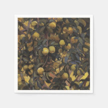 Äpfel an den Zweigen der Bäume (von Serebriakova)