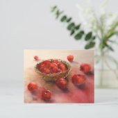 Äpfel, Äpfel 3 Postkarte (Stehend Vorderseite)
