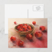 Äpfel, Äpfel 3 Postkarte (Vorne/Hinten)