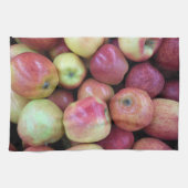 Äpfel, Äpfel, Äpfel Geschirrtuch (Horizontal)