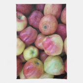 Äpfel, Äpfel, Äpfel Geschirrtuch (Vertikal)