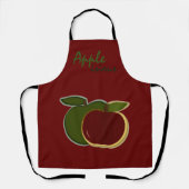 Äpfel Apfel Obst Küche Backen Schürze (Vorderseite)