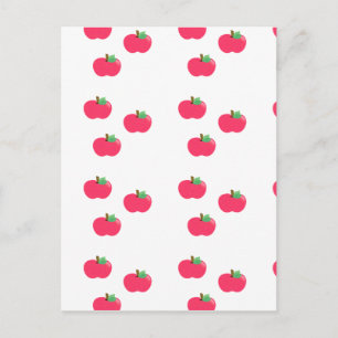 Apfel Äpfel Obst Nahrung Rebe anpassen Postkarte