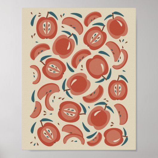 Äpfel, Äpfel und Äpfel Poster (Vorne)