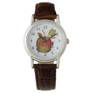 Apfel Armbanduhr