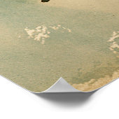 Äpfel auf einem Zweig Poster (Ecke)