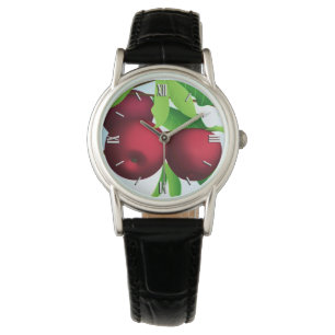 "Äpfel auf einer Niederlassung " Armbanduhr