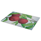 "Äpfel auf einer Zweigniederlassung" Schneidebrett (Ecke)