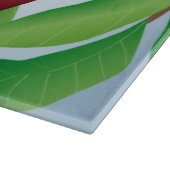 "Äpfel auf einer Zweigniederlassung" Schneidebrett (Ecke)