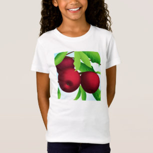"Äpfel auf einer Zweigniederlassung" T-Shirt