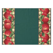 Äpfel auf Gingham Tischdecke (Vorderseite (Horizontal))