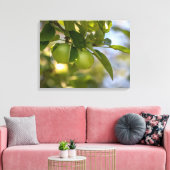Äpfel auf Zweig Leinwanddruck (Insitu (Wohnzimmer))