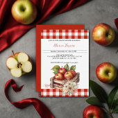 Apfel aus meinem Auge Red Orchard Baby Shower Einladung