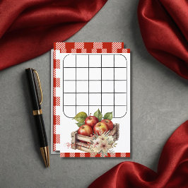 Apfel aus meinem Auge Red Orchard Baby Shower Game