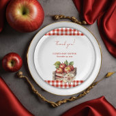 Apfel aus meinem Auge Red Orchard Baby Shower Pappteller