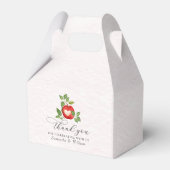 Apfel aus unserem Augenfall ernten rustikale Babyd Geschenkschachtel (Vorderseite)