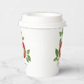 Apfel aus unserem Augenfall ernten rustikale Babyd Pappbecher (Rechts)