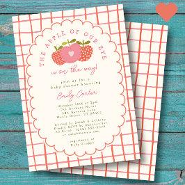 Apfel aus unserem Augenherbst Whimsical Niedlich P Einladung