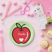 Apfel-Baby-Shower-Teller  Pappteller (Party)